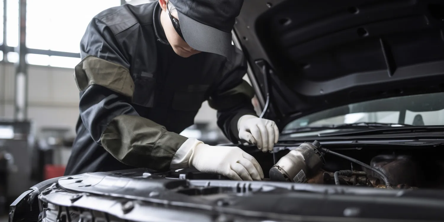 Reklama warsztatu samochodowego 