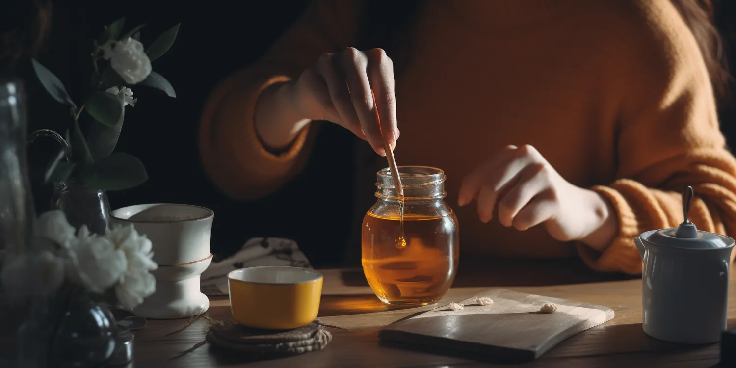 Miód gryczany na stawy