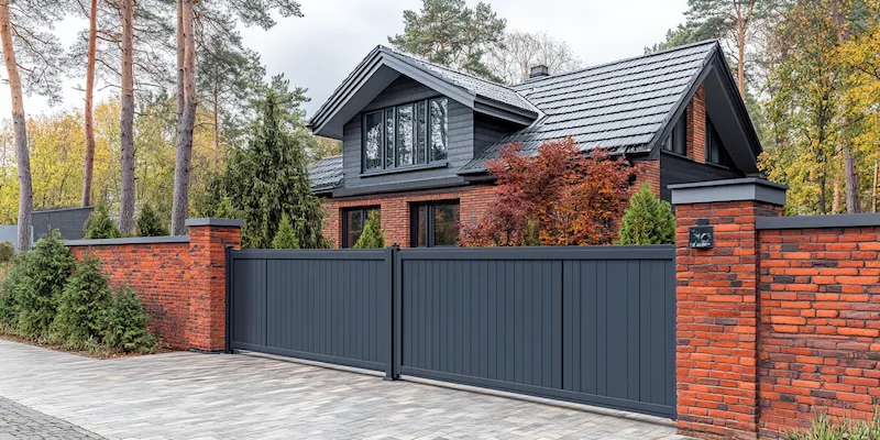 Aluminium Zaun Polen
