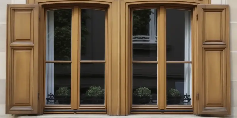 Okna drewniane do domku letniskowego